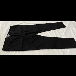 Tripp NYC Black Denim Skull Stretch Jeans